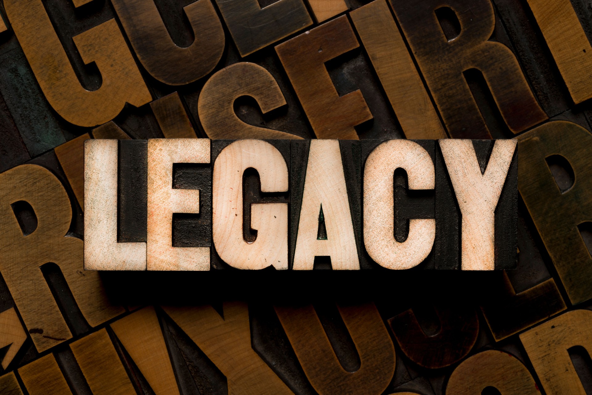 LEGACY - Letterpress type